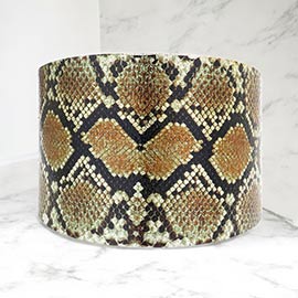 Snake Skin Cuff Bracelet