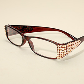 Crystal Embellished Reading Glasses
