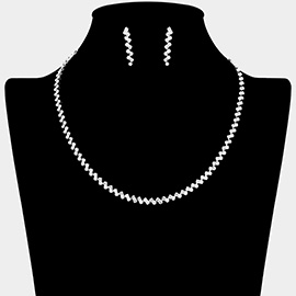 Crystal Rhinestone Necklace