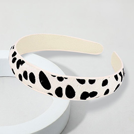 Animal Pattern Genuine Leather Headband