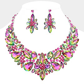 Multi Stone Evening Necklace