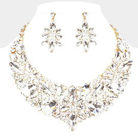 Multi Stone Evening Necklace