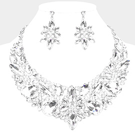 Multi Stone Evening Necklace