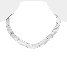 Metal Collar Necklace