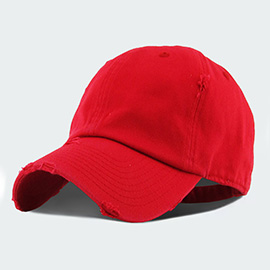 Solid Vintage Baseball Cap