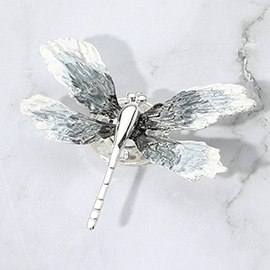 Colored Metal Dragonfly Magnetic Brooch