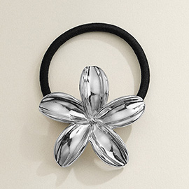 Metal Flower Pointed Hair Band