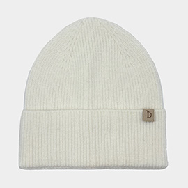 Solid Knit Winter Beanie Hat