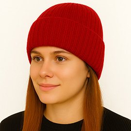 Classic Warm Knit Winter Beanie Hat