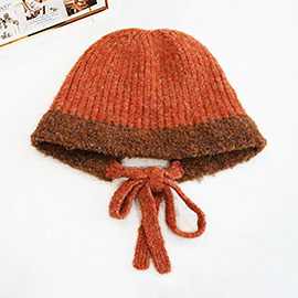 Stylish Knitted Winter Bonnet Hat