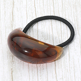Curved Resin Accent Hair Band