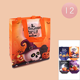 12PCS - Halloween Treat Reusable Bags