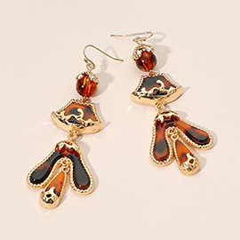 Abstract Sculpted Dop Earrings