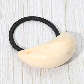 Curved Resin Accent Hair Band