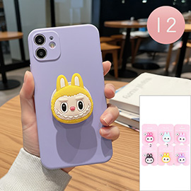 12PCS - Monster Bunny Character Phone Bracket