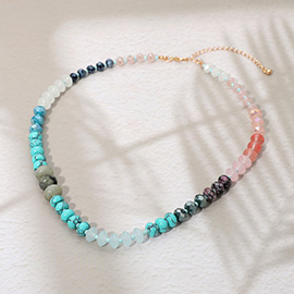 Gradient Beaded Necklace