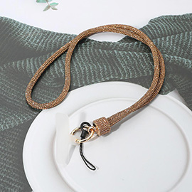 Bling Studded Phone Loop Holder Keyring Lanyard