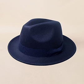 Bow Band Classic Fedora Hat