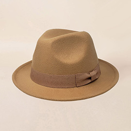 Bow Band Classic Fedora Hat