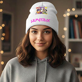 KPOP Demon Hunters HUNTRIX Graphic Winter Beanie Hat
